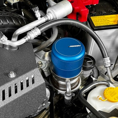 PERRIN 15-25 Subaru WRX & 13-25 BRZ/FR-S/86/GR86 Oil Filter Cover - Blue