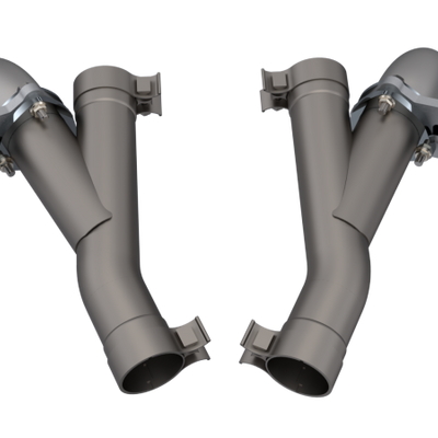 2012-2022 Jeep Grand Cherokee SRT Trackhawk Dodge Durango SRT QTP Aggressor Cutout Pipes