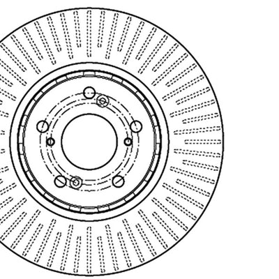 StopTech Slotted & Drilled Cryo Sport Brake Rotor