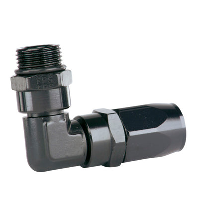 Aeromotive AN-8 Male O-Ring Boss to 90 Deg Hose End