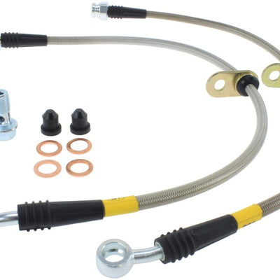 StopTech 99-00 Civic Si w/Rear Disc Brakes Front SS Brake Lines