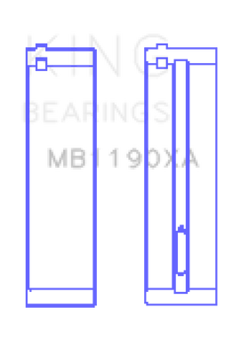 King Engine Bearings 2003-2005 Dodge Sprinter Van Standard Main Bearing Set