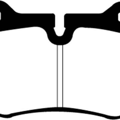 EBC 94-96 BMW 840 4.0 (E31) Greenstuff Front Brake Pads