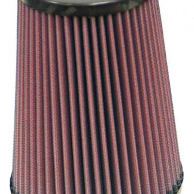 K&N Round Tapered Universal Air Filter 4 inch Flange 5 3/8 inch Base 4 inch Top 7 inch Height
