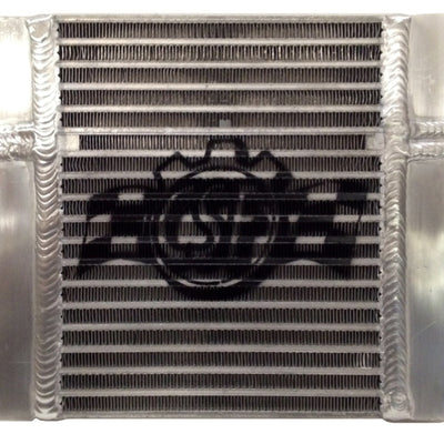 CSF Dual Fluid Bar & Plate HD Oil Cooler w/9in SPAL Fan (1/3 & 2/3 Partition) - 13.8in L x 10in H