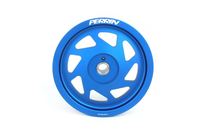 PERRIN 19-21 Subaru WRX / 16-18 Forester / 15-19 Legacy Lightweight Crank Pulley - Blue