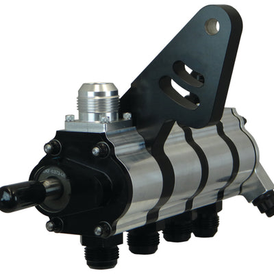 Moroso Dragster 4 Stage Dry Sump Oil Pump - Tri-Lobe - Right Side - 1.200 Pressure