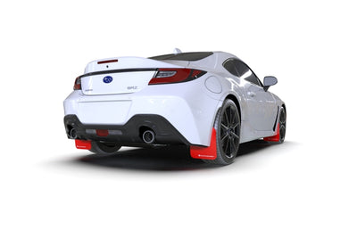 Rally Armor 22-25 Subaru BRZ / Toyota GR86 Red UR Mud Flap w/White Logo
