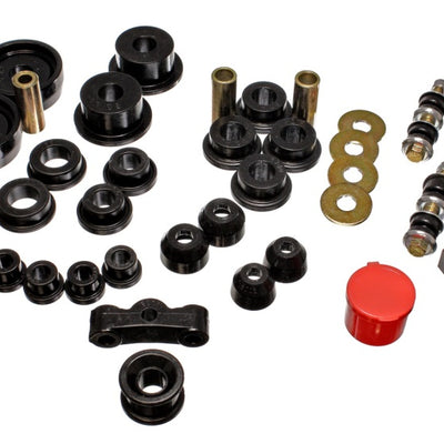 Energy Suspension 84-87 Honda Civic/CRX Black Hyper-Flex Master Bushing Set