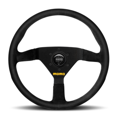 Momo MOD78 Steering Wheel 350 mm -  Black Suede/Black Spokes