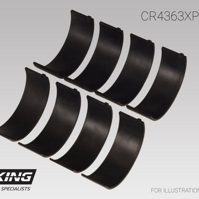 King Engine Bearings GM 134 DOHC Ecotec 2.2L (Size 1.0) Connecting Rod Bearing Set