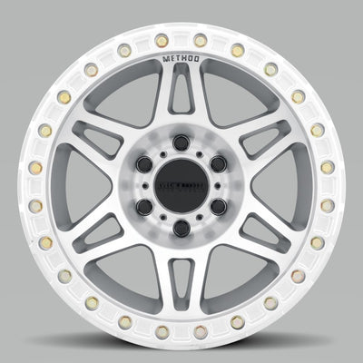 Method MR106 Beadlock 17x9 -44mm Offset 5x5 71.5mm CB Machined/Clear Coat w/BH-H24125 Wheel