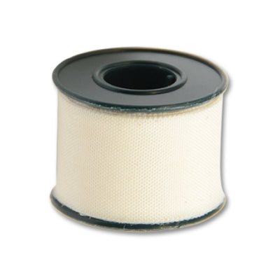 Vibrant 2 Meter (6-1/2 Feet) Roll of White Adhesive Clean Cut Tape