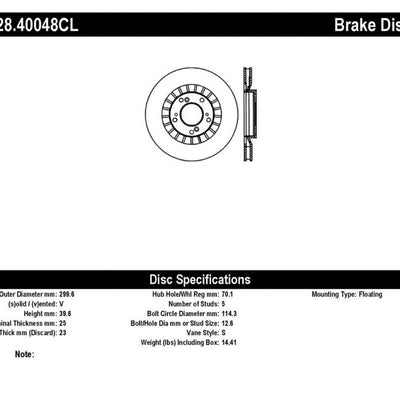 StopTech 00-09 Honda S2000 Front Cryo Drilled Left Rotor