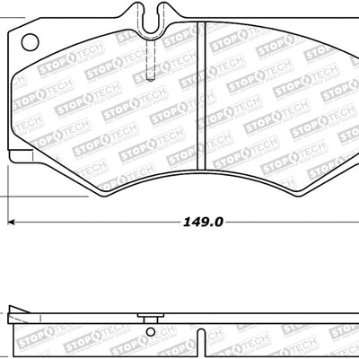 StopTech Street Brake Pads