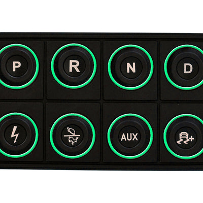 AEM EV 8 Button Keypad CAN Based Programmable Backlighting