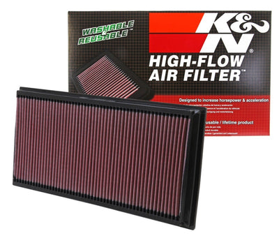 K&N 06-09 L.R. Range Rover / 02-10 VW Touareg / 02-09 Porsche Cayenne Drop In Air Filter