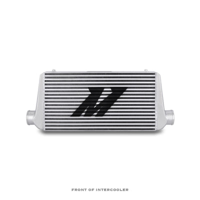 Mishimoto Universal Silver R Line Intercooler Overall Size: 31x12x4 Core Size: 24x12x4 Inlet /Outlet