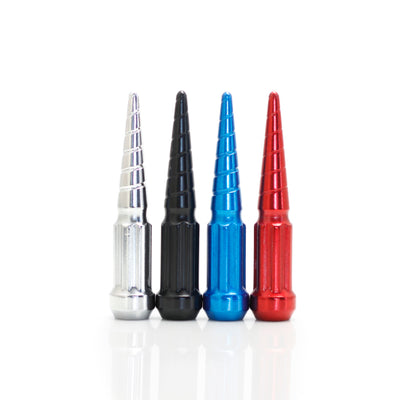 Wheel Mate Spiked Lug Nuts Set of 32 - Red 14x1.50