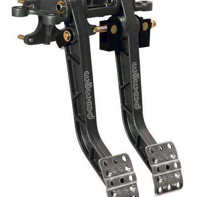 Wilwood Adjustable Dual Pedal - Brake / Clutch - Fwd. Swing Mount - 6.25:1