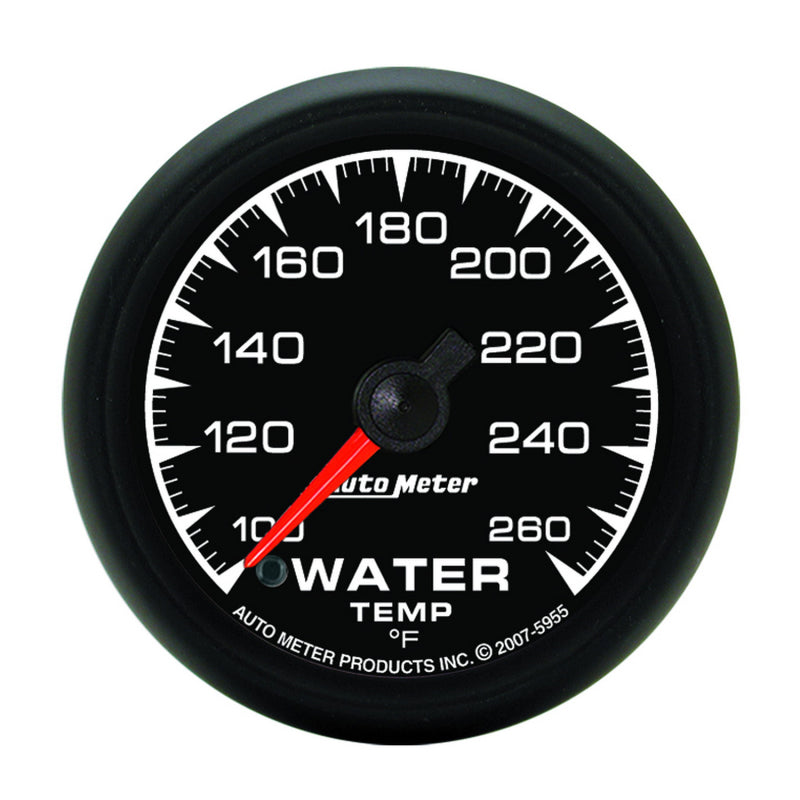 Autometer ES 52.4mm 100-260 deg. F Water Temperature Gauge