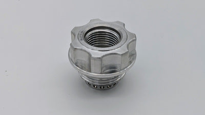 Granatelli -10AN ORB Female -20AN Male Threaded Insert Vented Oil Fill Cap - Natural