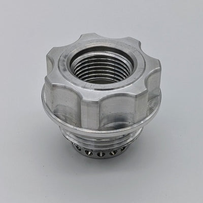 Granatelli -10AN ORB Female -20AN Male Threaded Insert Vented Oil Fill Cap - Natural