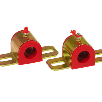 Prothane Universal Greasable Sway Bar Bushings - 15/16in - Type B Bracket - Red