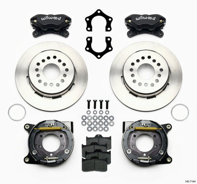 Wilwood Forged Dynalite P/S Park Brake Kit Mopar/Dana 2.36in Off w/Snap Ring Bearing