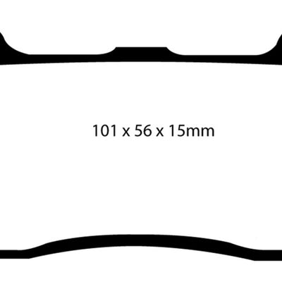 EBC Brakes Bluestuff Street and Track Day Brake Pads