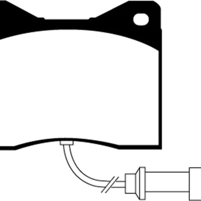 EBC 79-86 Alfa Romeo 6 2.0 Greenstuff Front Brake Pads