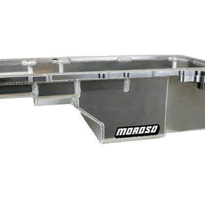 Moroso GM LS/93-02 F Body (w/Spin-On Oil Filter Adapter) Drag Race Wet Sump 6qt 6in Aluminum Oil Pan