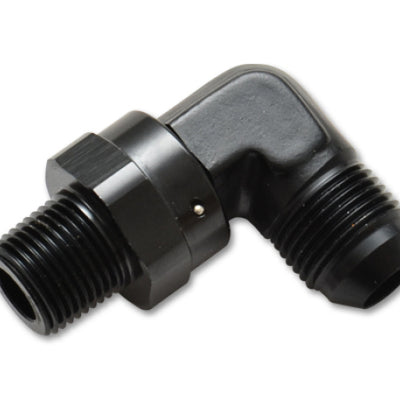 Vibrant Male AN to Male NPT 90 Degree Swivel Adapter -6 AN to 1/2in NPT