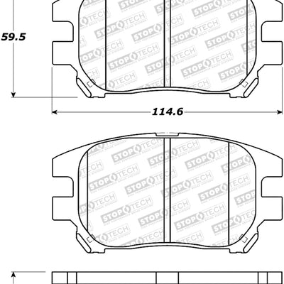 StopTech Street Brake Pads