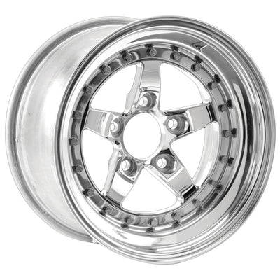 Weld Weldstar 15x14 / 5x4.75 BP / 3.5in. BS Polished Wheel - Non-Beadlock