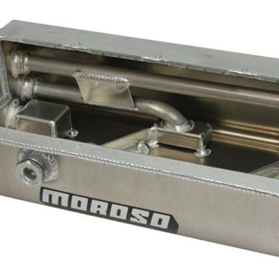 Moroso Dart/Brodix Small Block (w/Three Pick Ups) Sprint Car Dry Sump 6.5in Aluminum Oil Pan