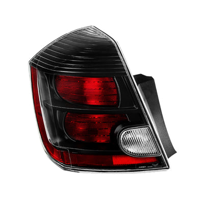 xTune Nissan Sentra Sr/Se-R 2010-2012 Driver Side Tail Lights - OEM Left ALT-JH-NS10-OE-BK-L