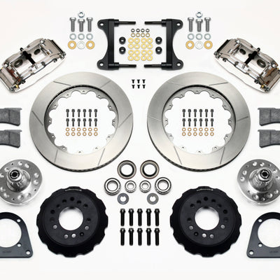 Wilwood Narrow Superlite 6R Front Hub Kit 14.00in Polished TCI-IFS 71-78 (Pinto Based)