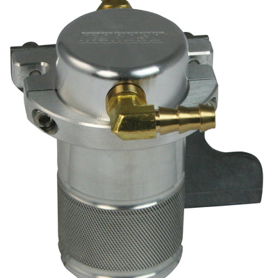 Moroso 10-15 Chevrolet Camaro SS (w/Edelbrock S.C.) Air/Oil Separator Catch Can - Billet Aluminum