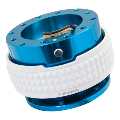 NRG Quick Release Kit - Pyramid Edition - Blue Body / Glow In The Dark Pyramid Ring