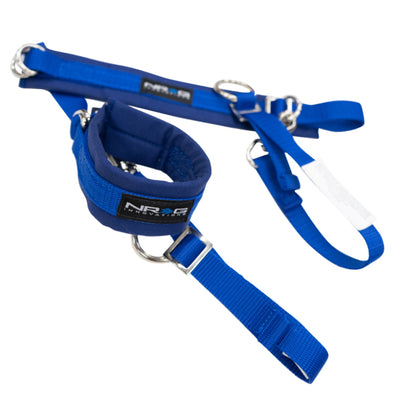 NRG SFI 3.3 Arm Restraints One Pair - Blue