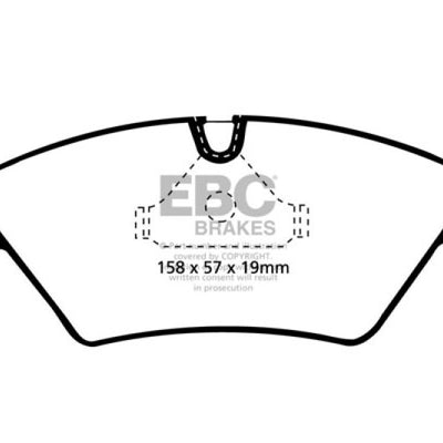 EBC 85-86 BMW 524 TD 2.4 TD (E28) Greenstuff Front Brake Pads