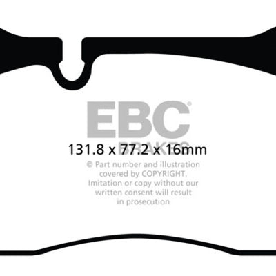 EBC Brakes Redstuff Ceramic Brake Pads