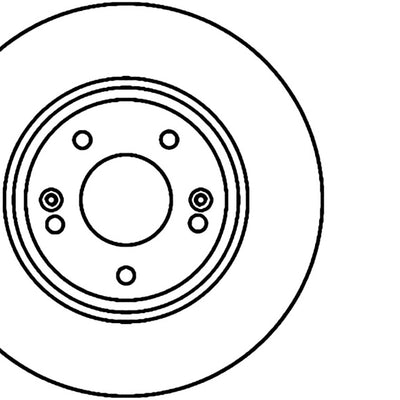 StopTech 09-18 Kia Forte Cryo Front Left Slotted Sport Brake Rotor