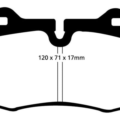 EBC 92-95 Nissan Skyline (R32) 2.6 Twin Turbo GT-R V-Spec Ultimax2 Front Brake Pads