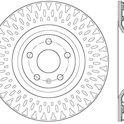 StopTech Slotted Sport Brake Rotor