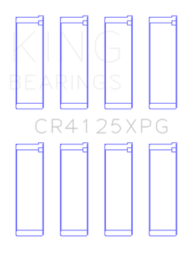 King Subaru EJ20/EJ22/EJ25 (Suites 52mm Journal Size) Tri-Metal Perf Rod Bearing Set - Size STD