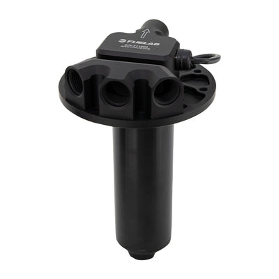 Fuelab High Efficiency SAE Flange Mount In-Tank DC Brushless Fuel Pump - 1500 HP