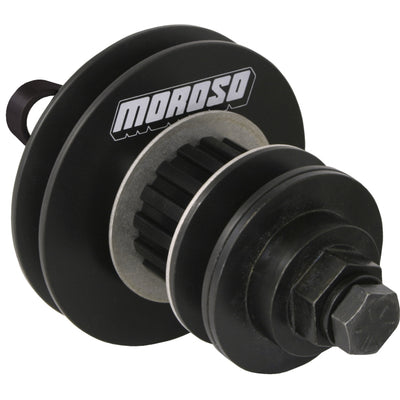 Moroso Chevrolet Small Block Dry Sump & Vacuum Pump Drive Kit - Flange Style w/Pulleys