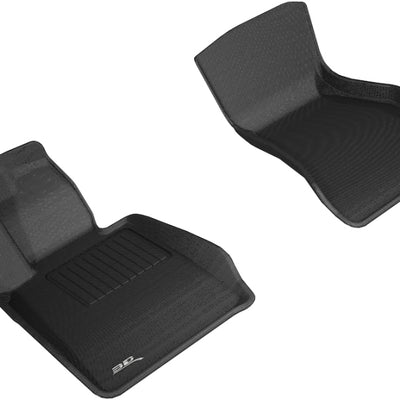 3D MAXpider 2017-2020 BMW 5 Series G30/G31 Kagu 1st Row Floormat - Black